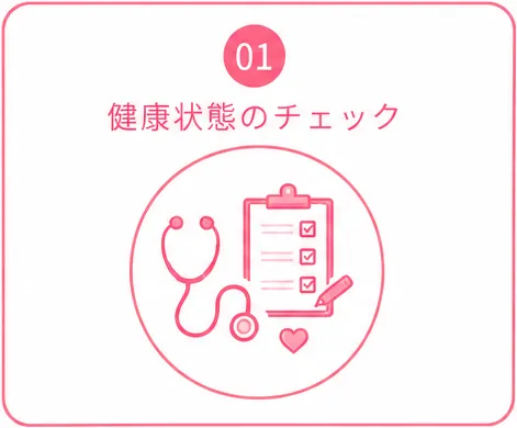 健康状態のチェック